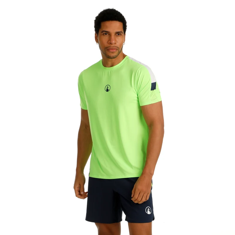 Wild Receiver Hori T-Shirt Herren-Neongrün,Mehrfarbig