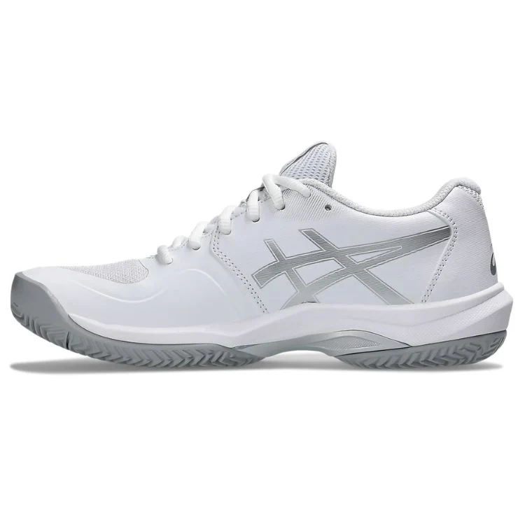 Asics Tennisschoen Game FF Clay / OC Dames Wit Zilver