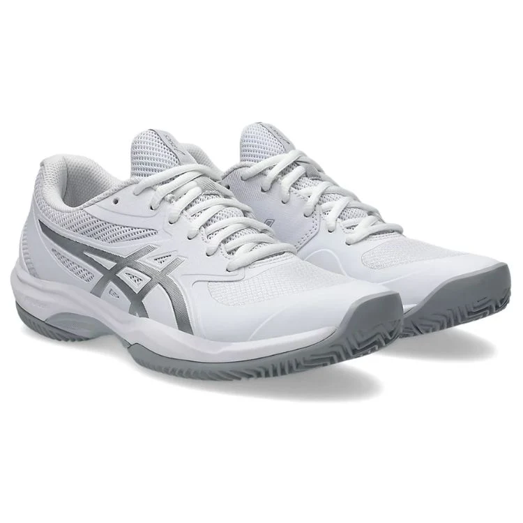 Asics Tennisschoen Game FF Clay / OC Dames Wit Zilver