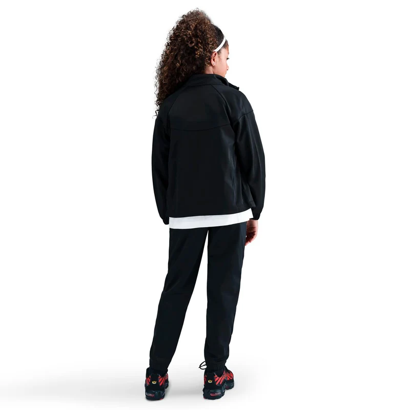 Dri-Fit Full-Zip Trainingsanzug - schwarz, weiß