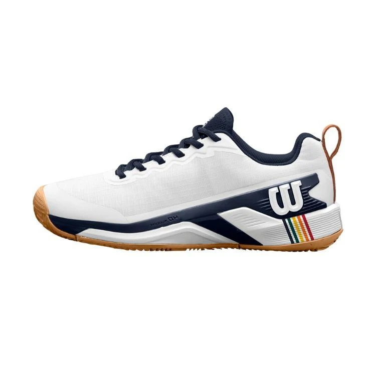 Wilson Tennisschoen Padelschoen Rush Pro 4.5 Roland Garros Clay Heren Wit