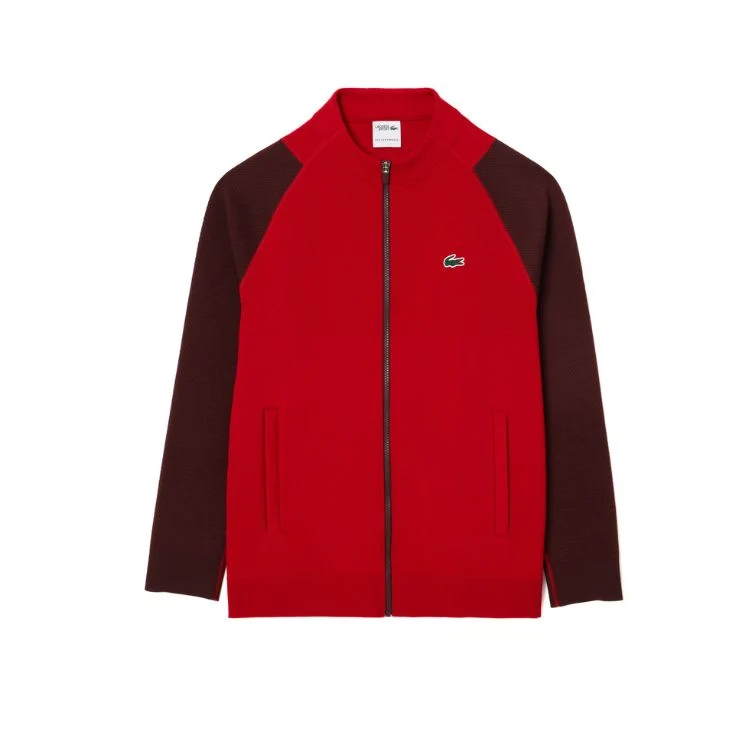 Lacoste Jack X Novak Djokovic Ritsjack Heren Rood/Bordeaux
