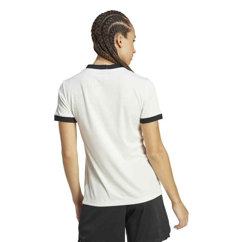 ADIDAS DFB 125 JSY W Damen Sportshirt CLOWHI/BLACK