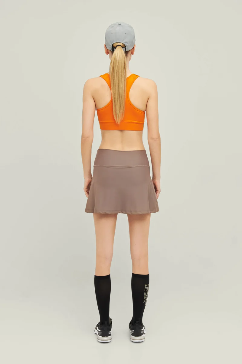 Cuera Oncourt Globe Skirt (Brown)