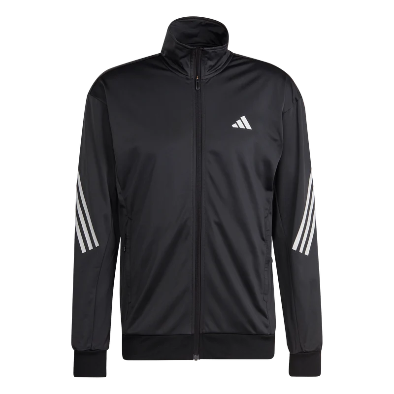 Adidas 3-Stripe Knitted Jacket (Black)