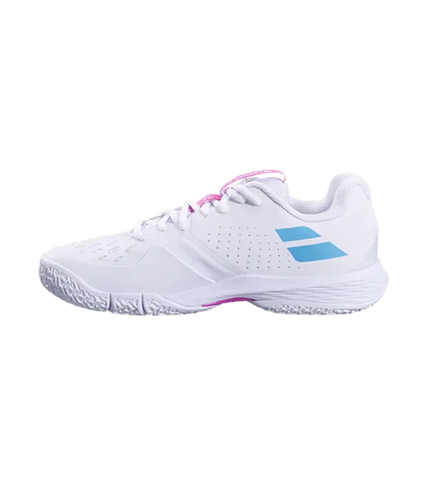 Zapatillas Babolat Sensa Rise Mujer White/Rhodamine Red