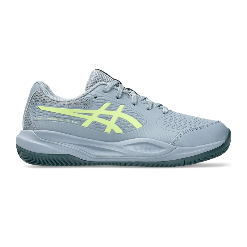 Gel-Resolution X GS Sandplatzschuh Kinder - grau, limette