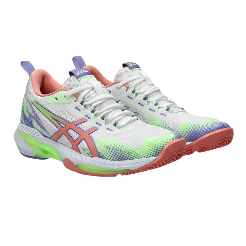 Zapatillas Asics SonicSmash FF White/ Guava Mujer 2026