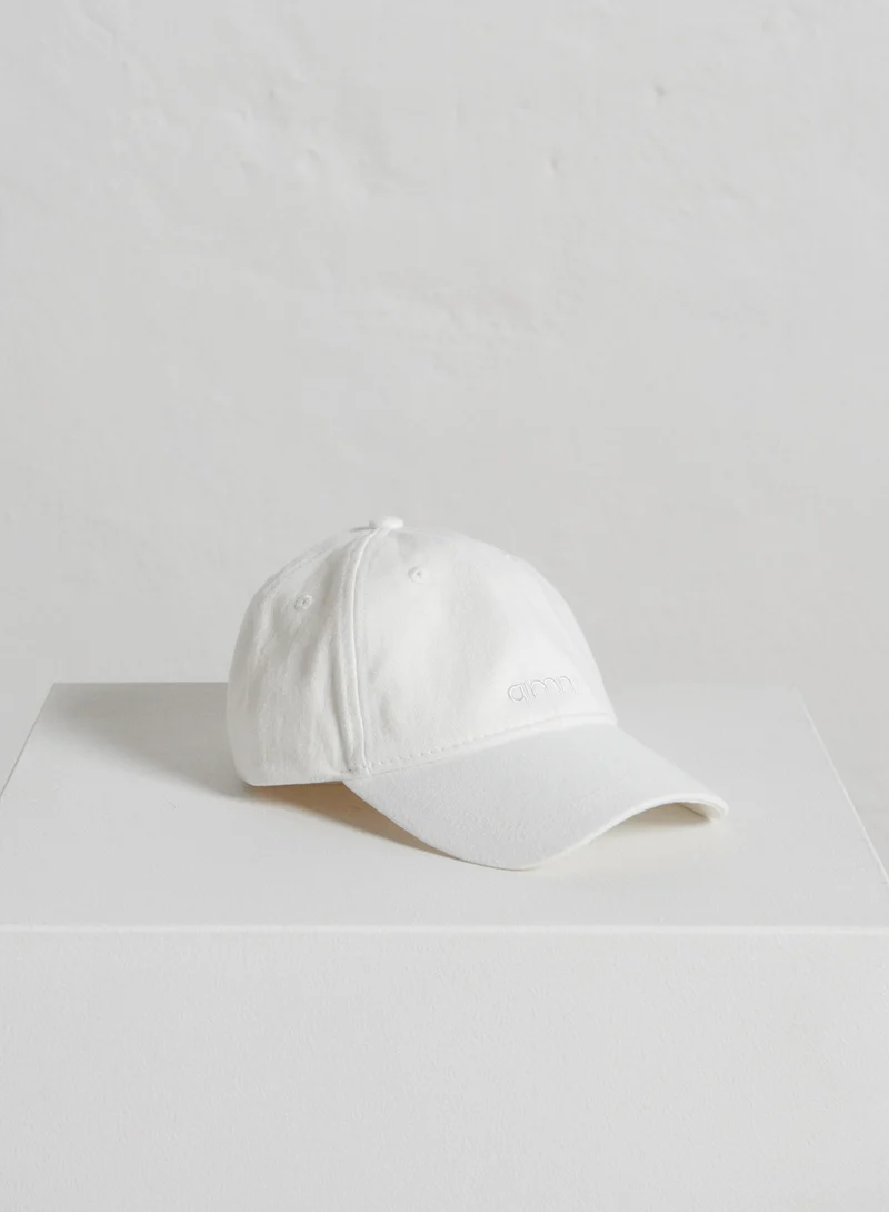 White Small Logo Cap