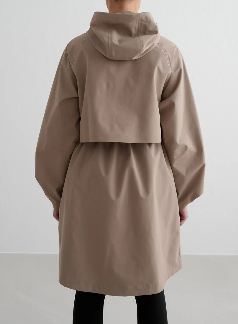 Espresso Waterproof Parka