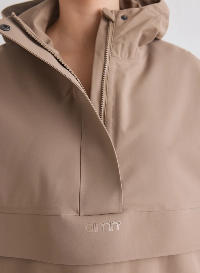Espresso Waterproof Oversized Anorak