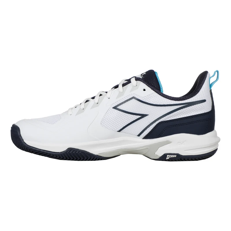 Trofeo 3 Sandplatzschuh Herren-Weiß,Dunkelblau