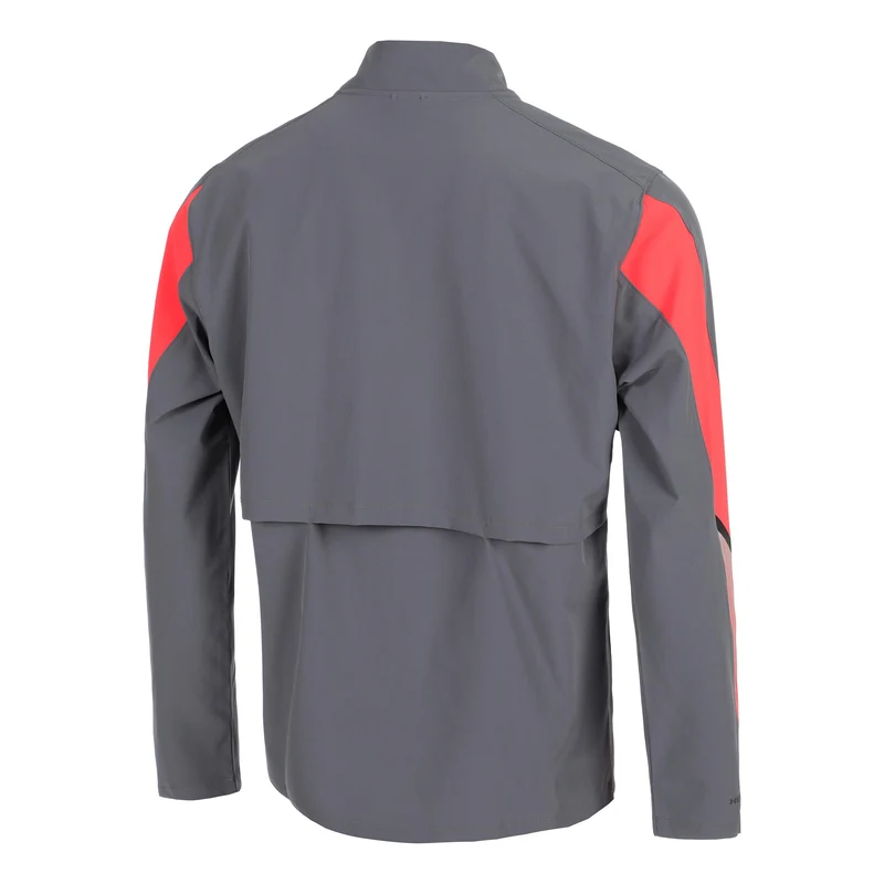 Velociti Storm Laufjacke Herren-Grau,Rot