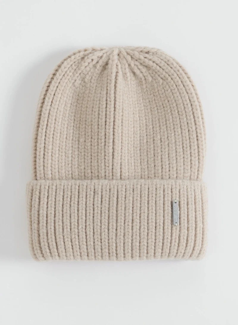 Café Au Lait Chunky Beanie