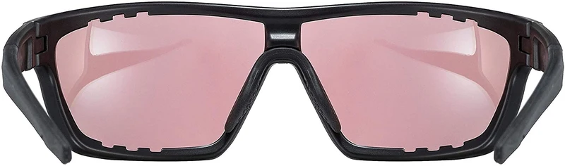 uvex SPORTSTYLE 706 CV Sportbrille black mat Unisex litemirror blue