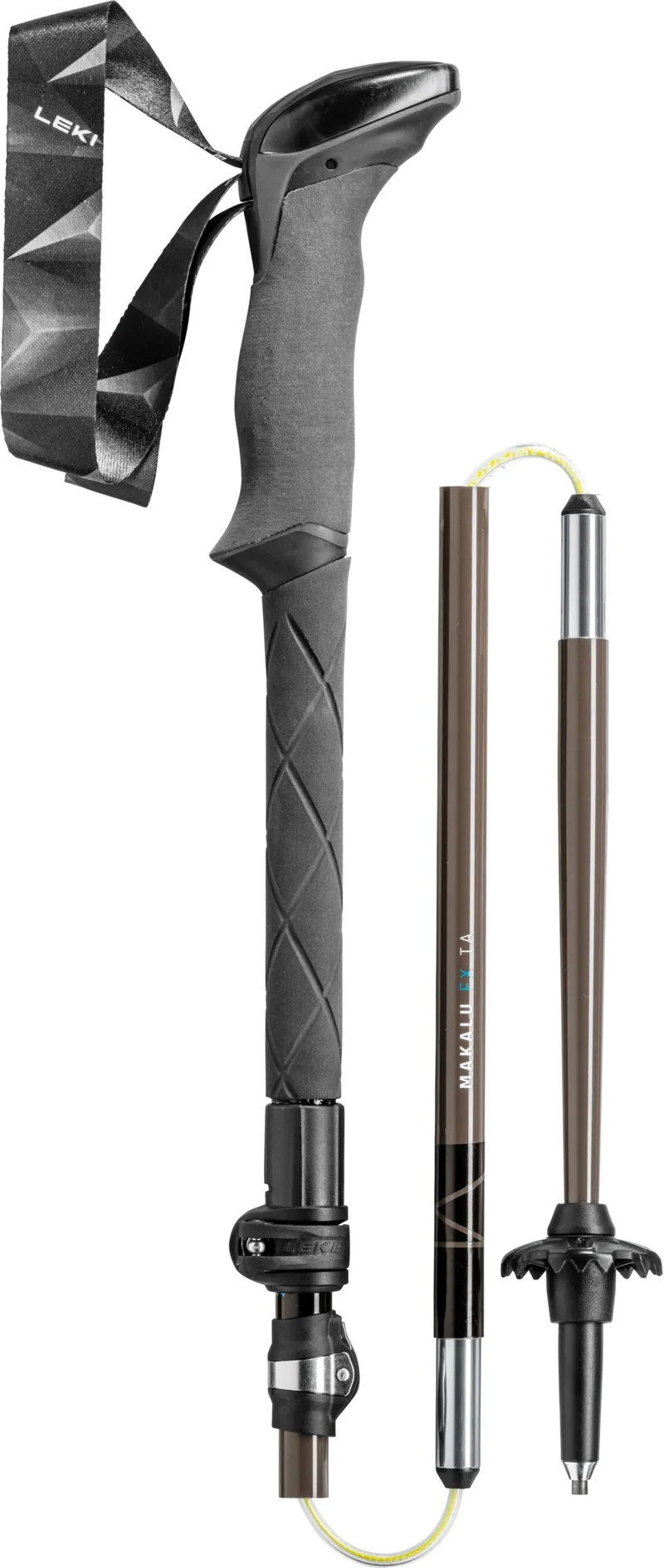 Leki MAKALU FX TA Trekkingstöcke petrol-black-silvergray (110-130 cm) Unisex