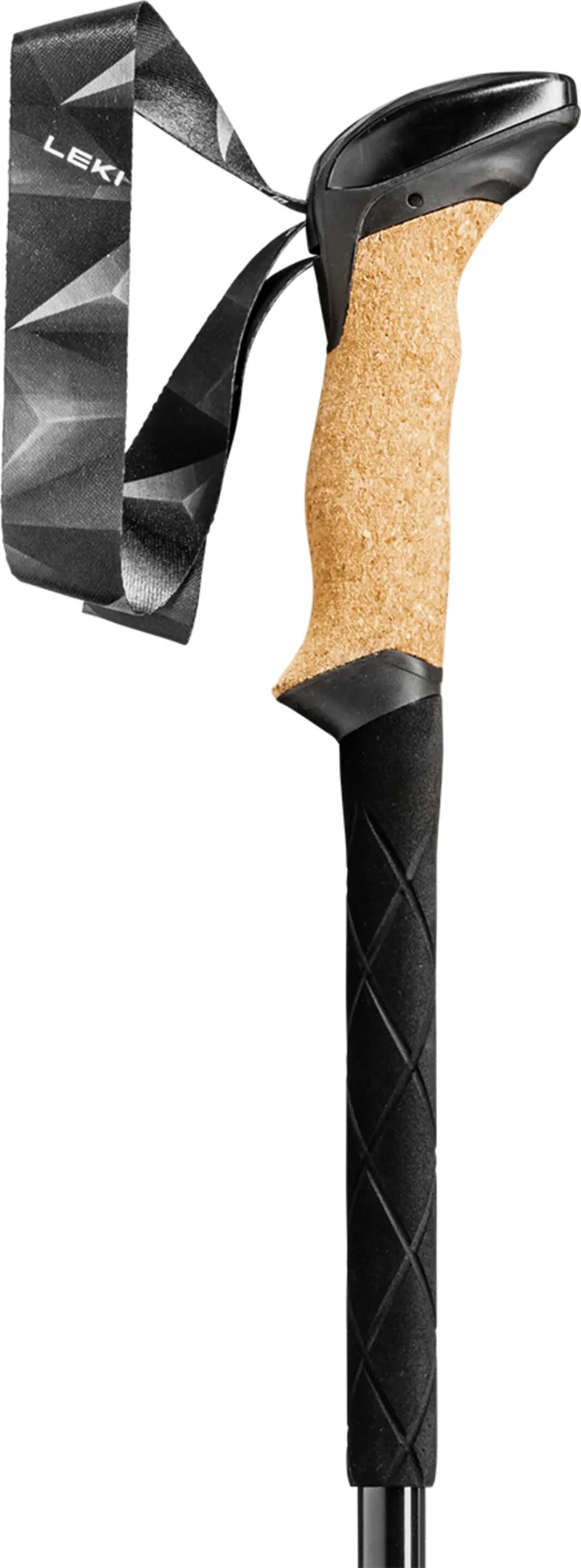 Leki BLACK SERIES CARBON Trekkingstöcke black-black gray-dark anthracite (100-135 cm) Unisex