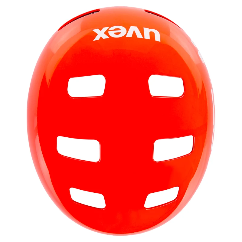 Uvex KID 3 dirtbike neon red Kinder Fahrradhelm