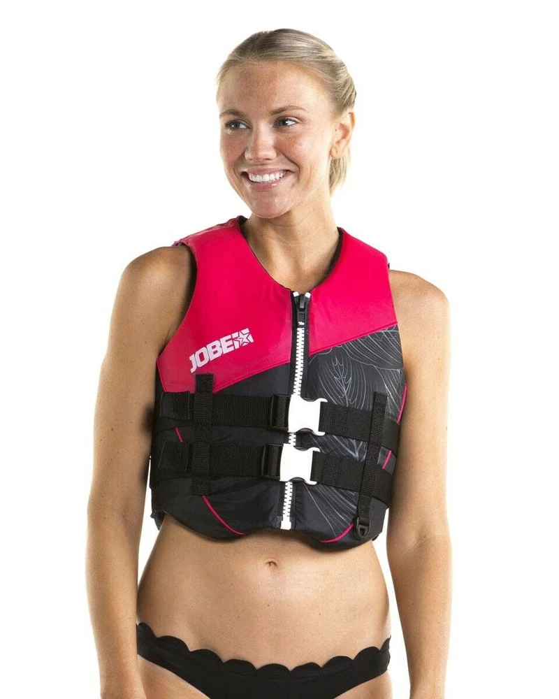 Jobe NYLON Schwimmweste Weste Veste hot pink Damen für Boot Wasserski Wakeboard Jetski