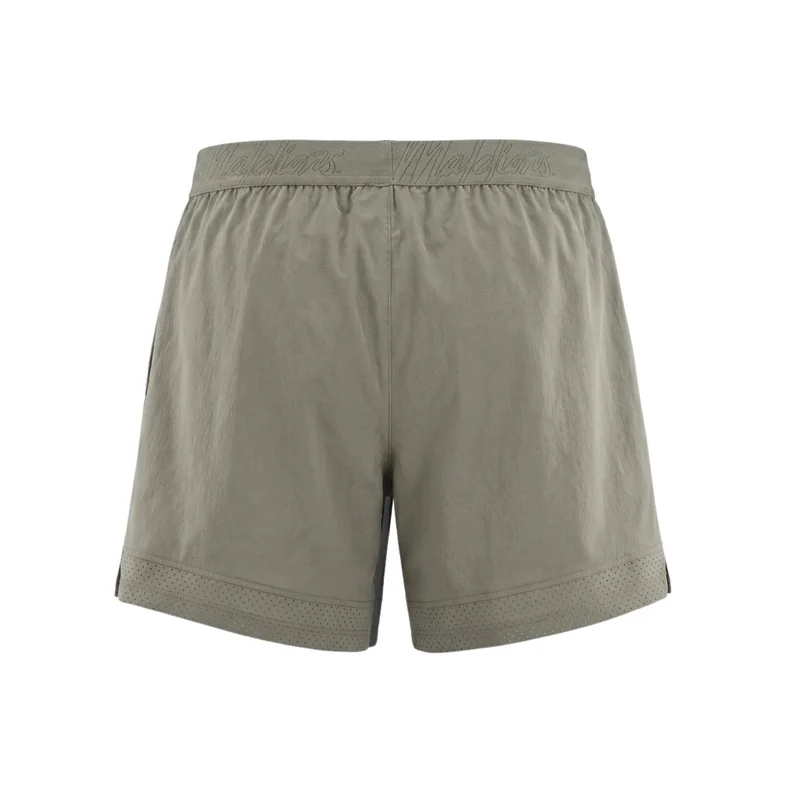 Malelions Sport Running Shorts Khaki