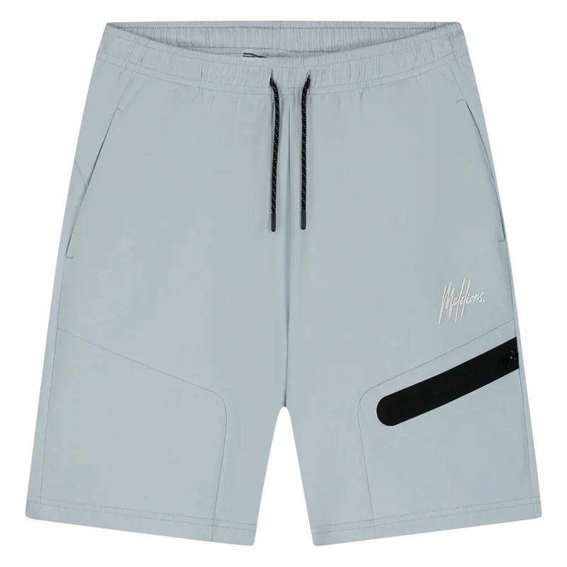 Malelions Sport Counter Shorts Light Blue