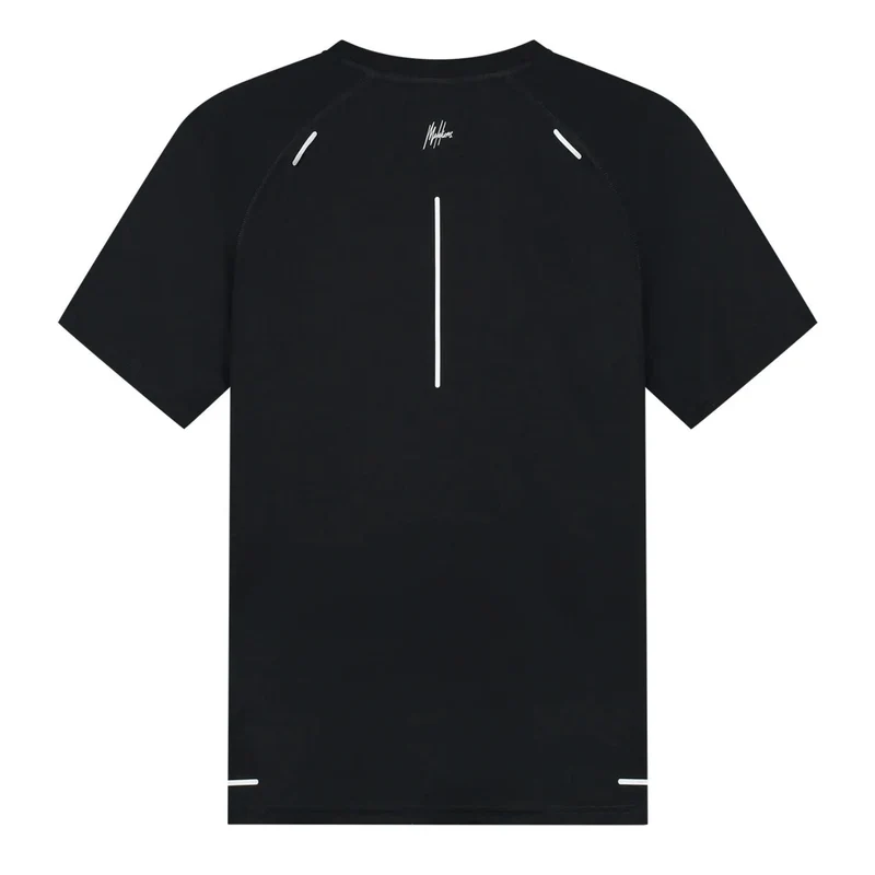 Malelions Sport Pique T-shirt Black