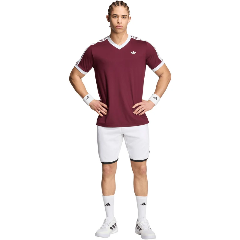 Adidas Classics Tee Maroon