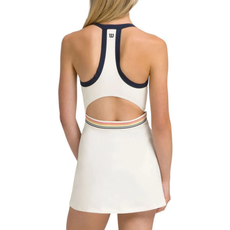 Wilson Rally Halter Dress Sandrift