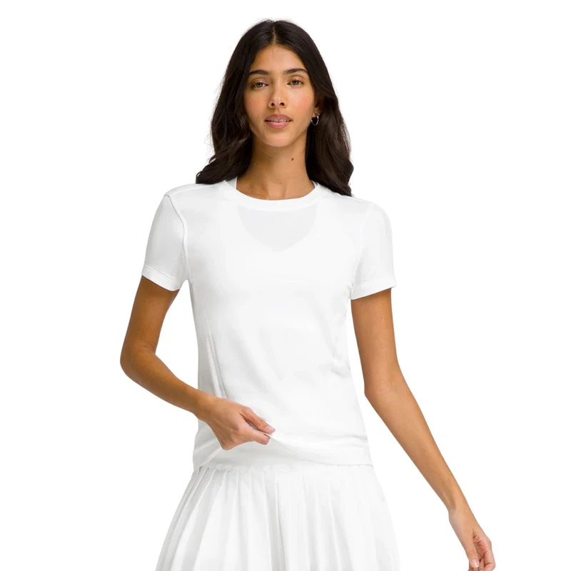 Wilson W Pro Seamless T-Shirt Bright White