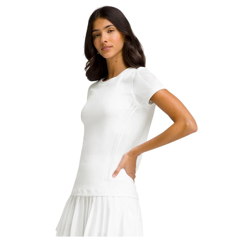 Wilson W Pro Seamless T-Shirt Bright White