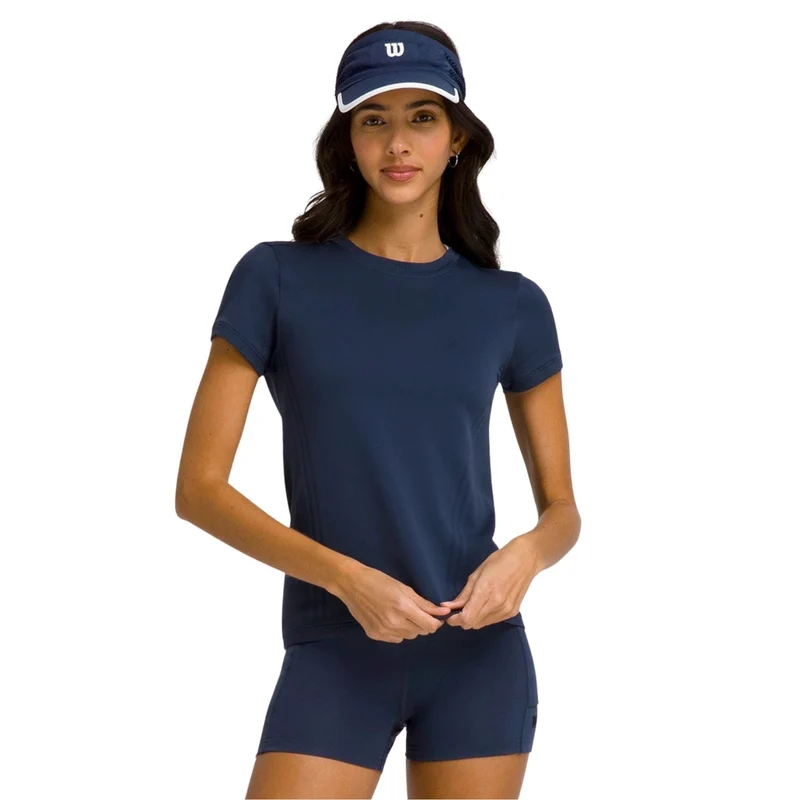Wilson W Velocity Pleated Short Navy