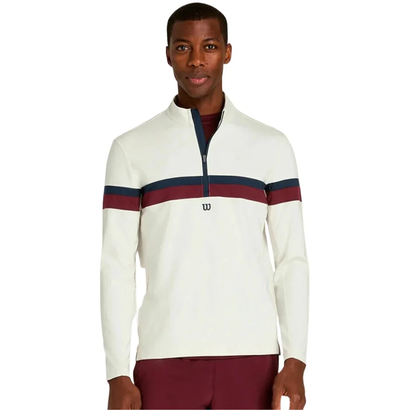 Wilson Elevate Performance Half Zip Sandrift