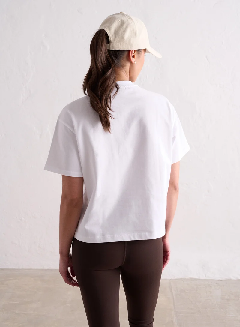 White Boxy T-shirt