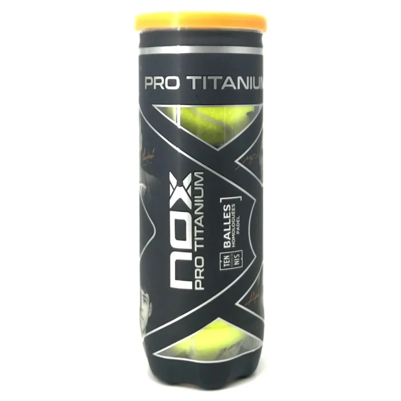 Nox Pro Titanium Padel Balls (3 pcs.)