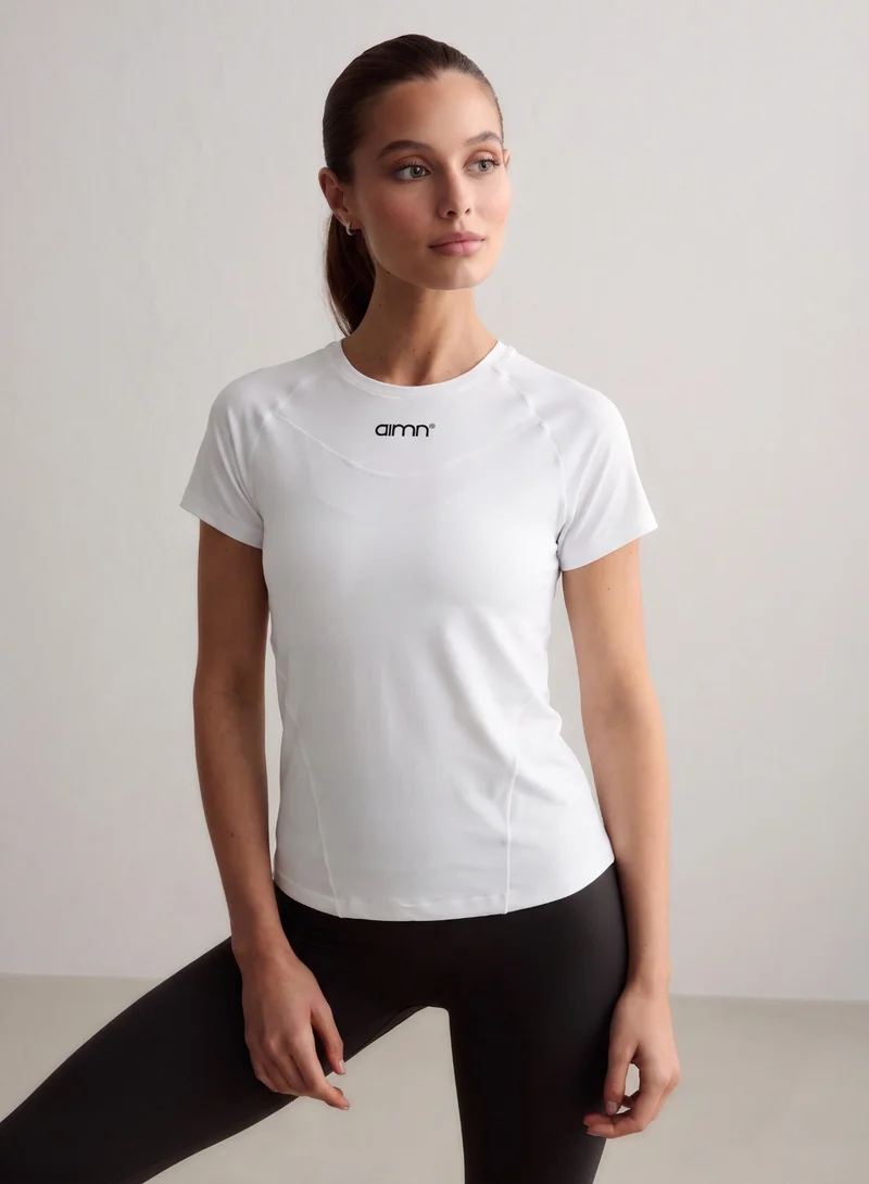 White Soft Basic Short Sleeve