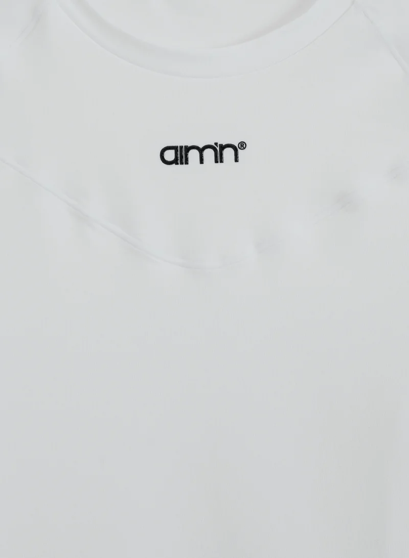 White Soft Basic Long Sleeve
