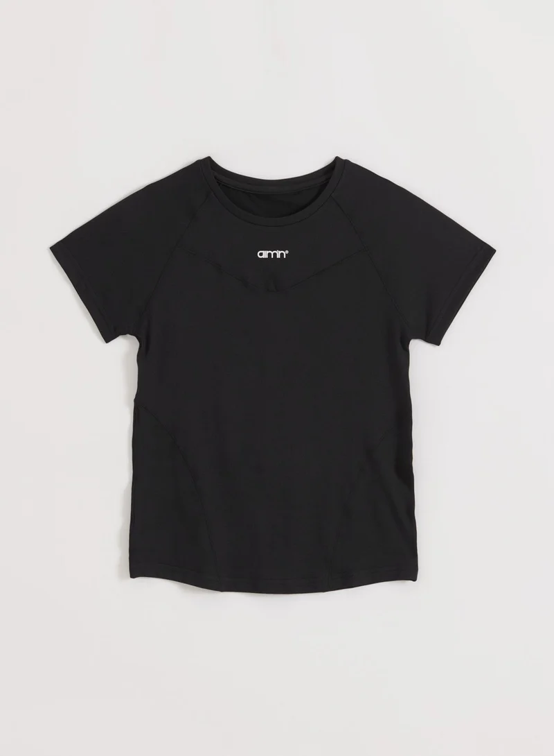 Black Soft Basic Short Sleeve