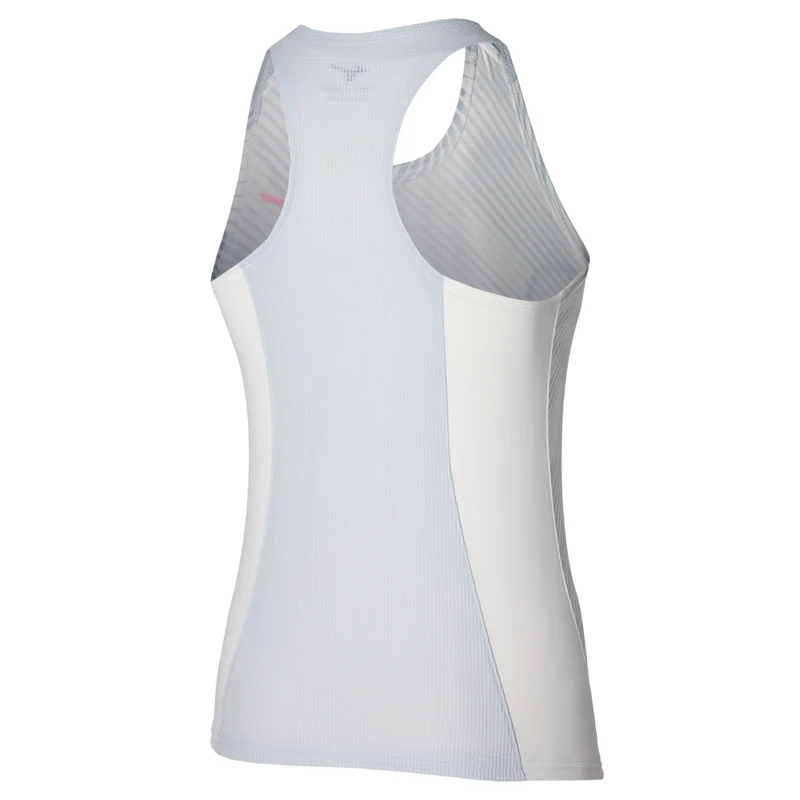 Mizuno Tank Top Charge Printed Dames Wit