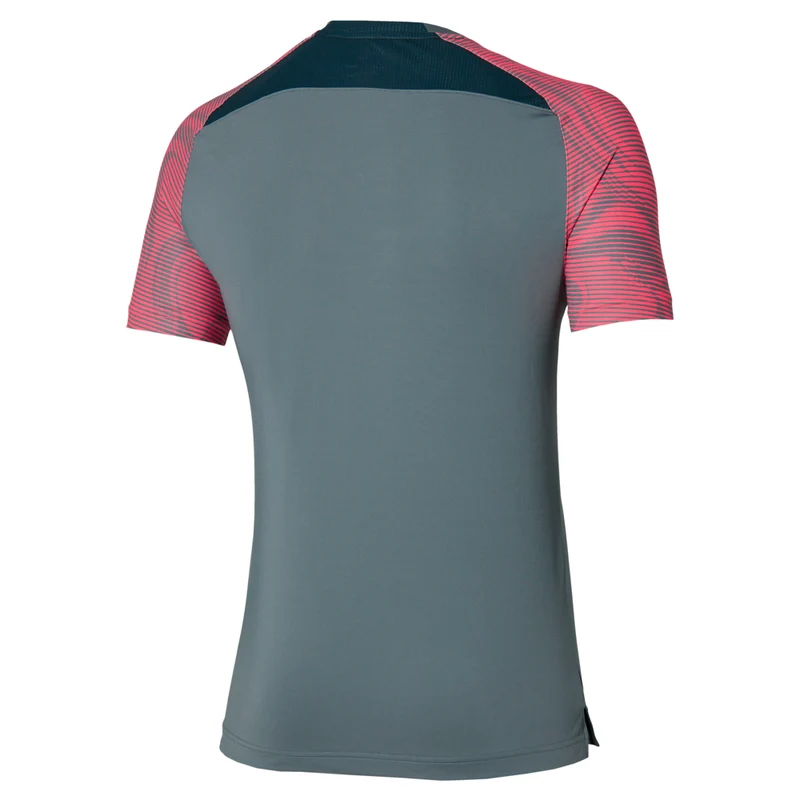 Mizuno T-Shirt Charge Shadow Tee Heren Grijs