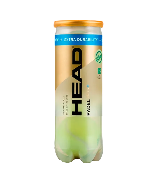 Bote de Pelotas Head Padel Pro S+ PadelPROShop