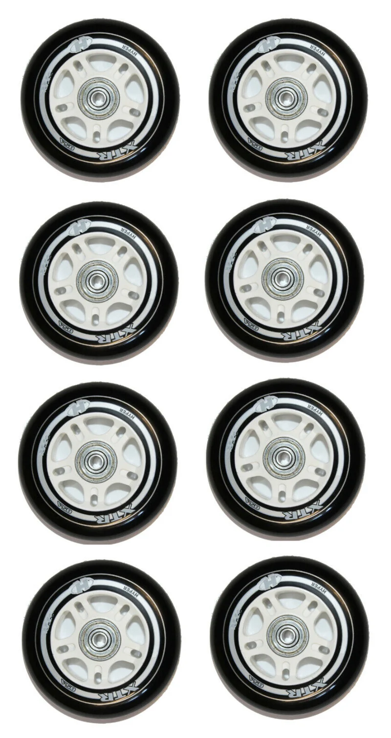 Hyper XTR Rollenset 84mm/85A ABEC9 + 6mm Spacer