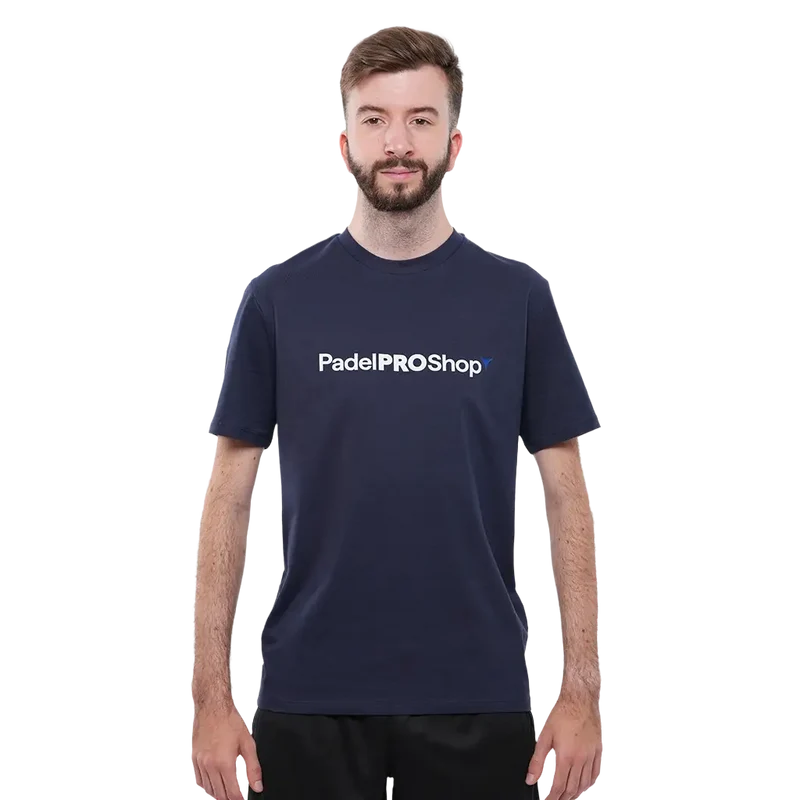 Camiseta algodón PadelPROShop Azul Marino