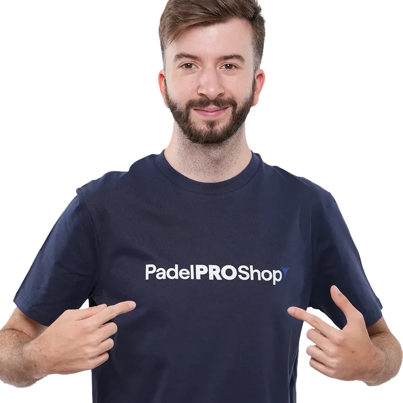 Camiseta algodón PadelPROShop Azul Marino