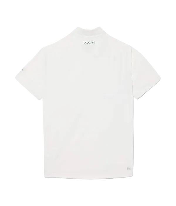 Polo Lacoste Novak Djokovic Blanco 2025