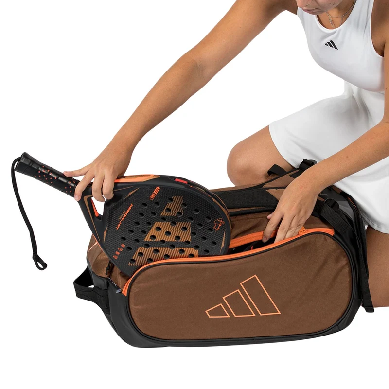 Adidas Racket Bag Tour Bronze/Orange 2026