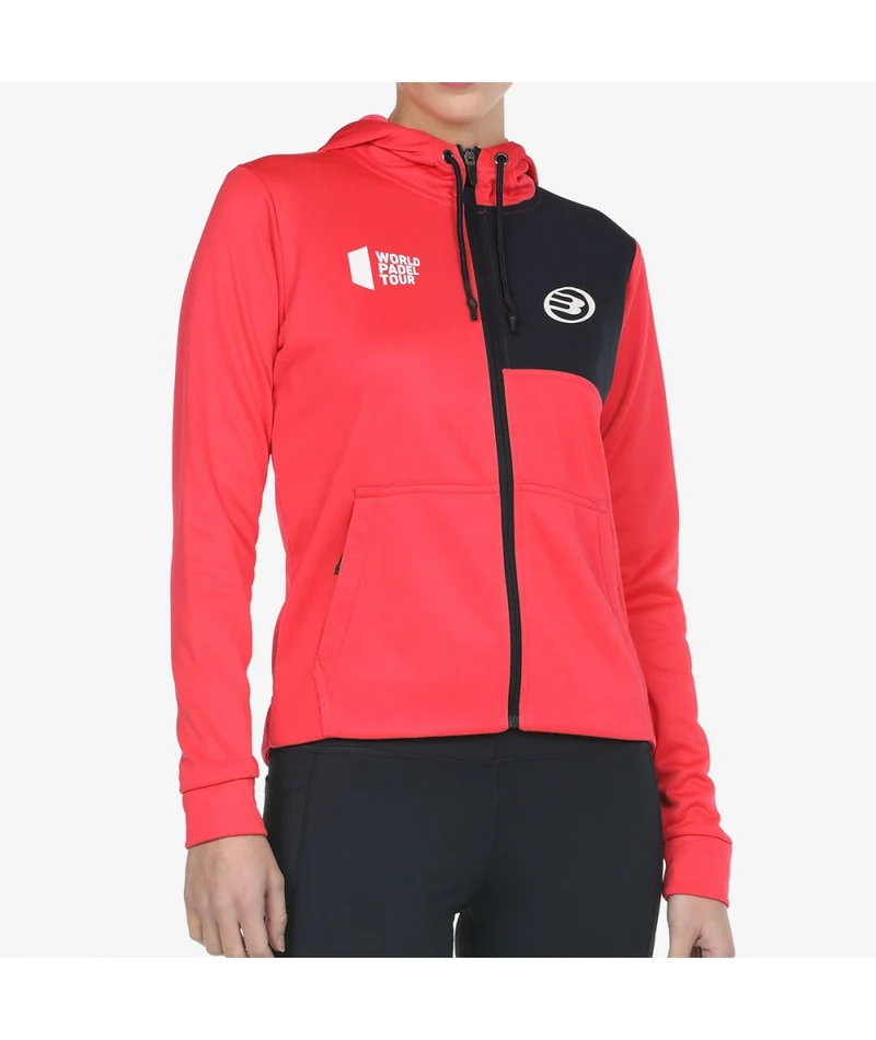 Bullpadel Rodigal Women Sweatshirt (Neon Crimson)