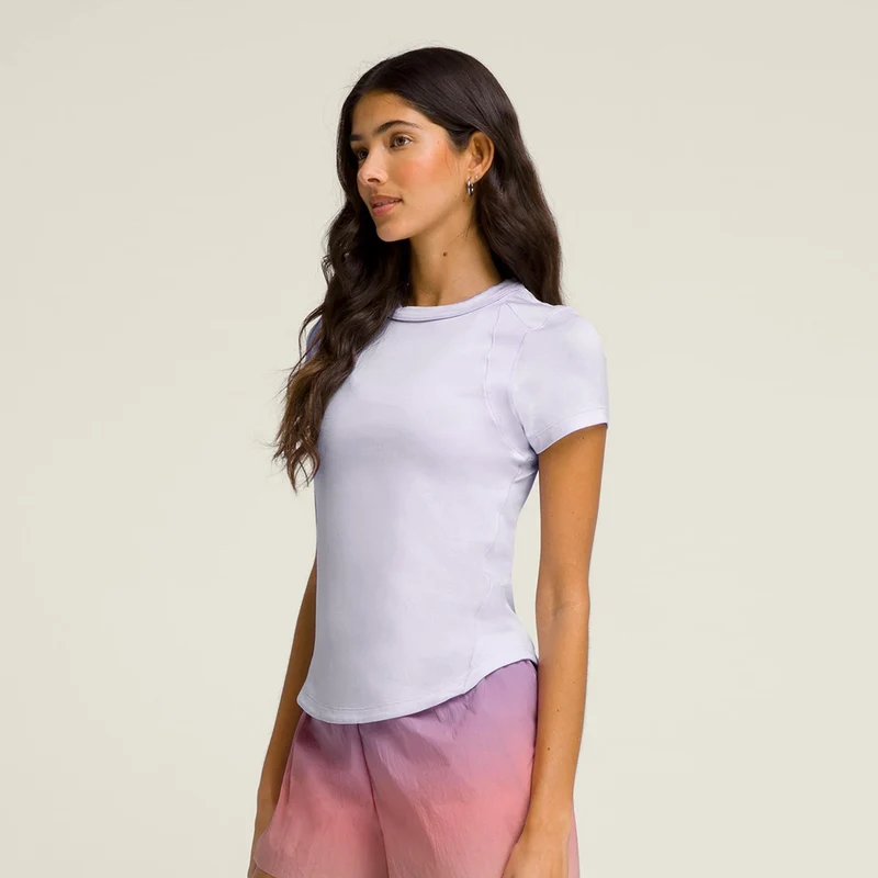 All Day T-Shirt Damen-Lila