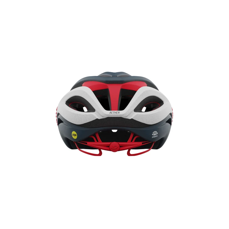 Giro AETHER SPHERICAL MIPS Fahrradhelm grey/white/red