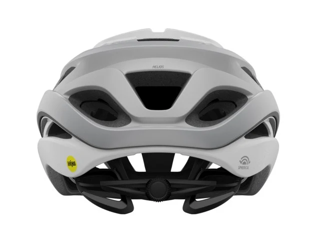 Giro HELIOS SPHERICAL MIPS Fahrradhelm matte white silver fade Herren