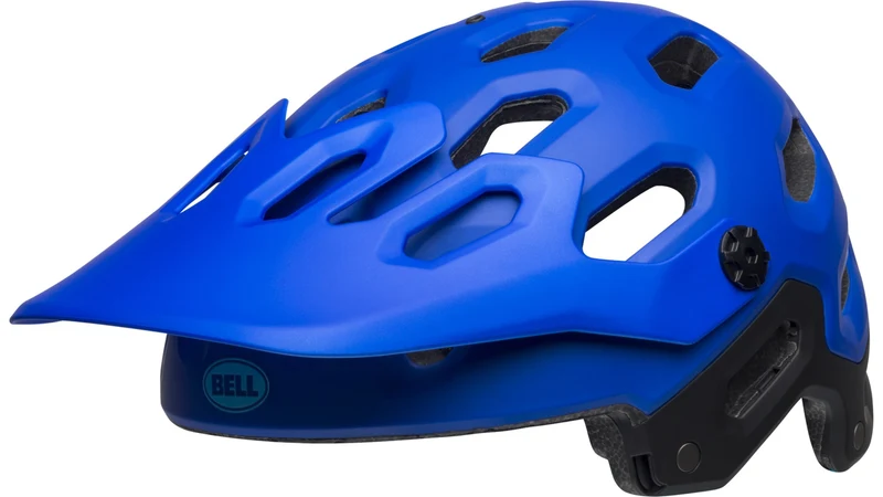 Bell SUPER 3R MIPS Fahrradhelm matte blue/bright